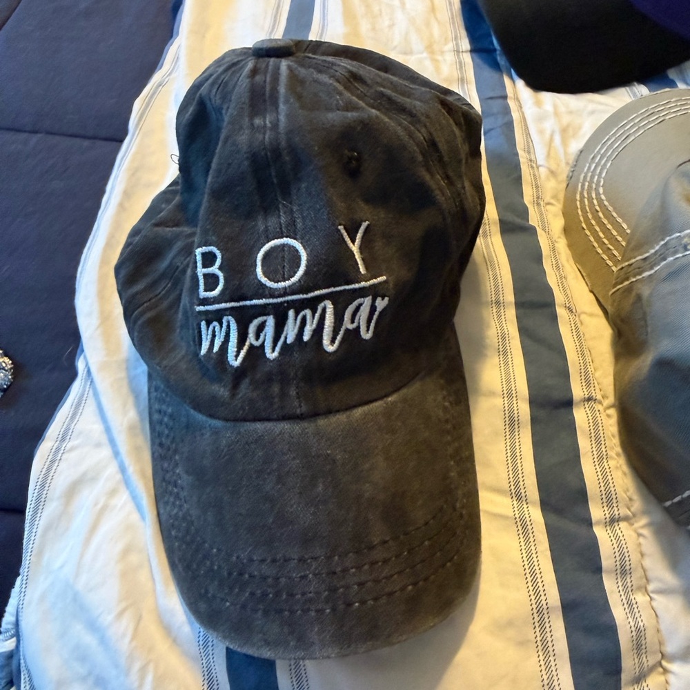 Boy Mama Black Cap
